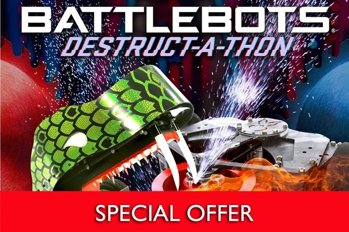 Battle Bots Destruct-A-Thon: Killer Robots Fighting in Las Vegas - Photo 1 of 6